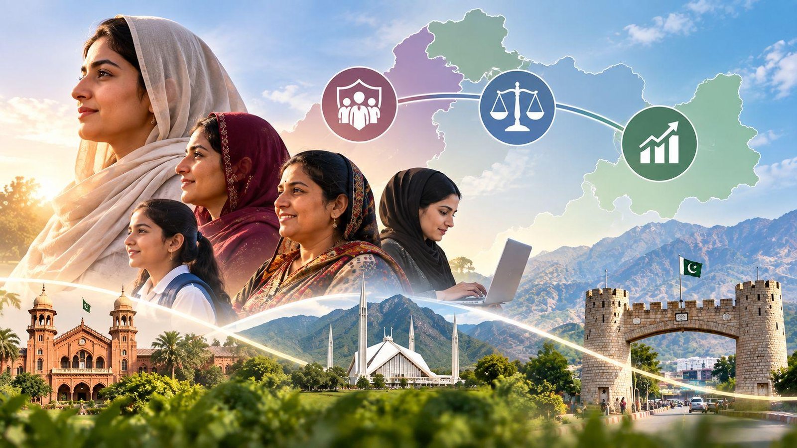 Punjab and KP officials discuss women’s rights and social protection initiatives